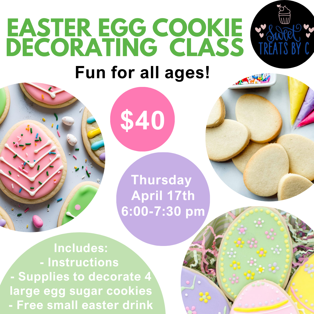 Easter Egg Cookie Decorating Workshop