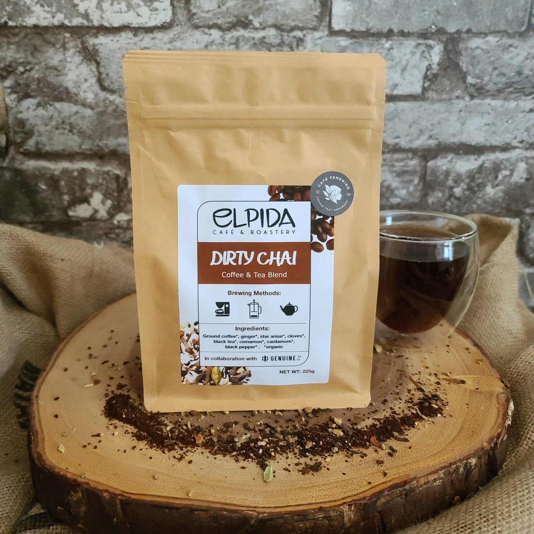Dirty Chai (Coffee & Tea Blend)