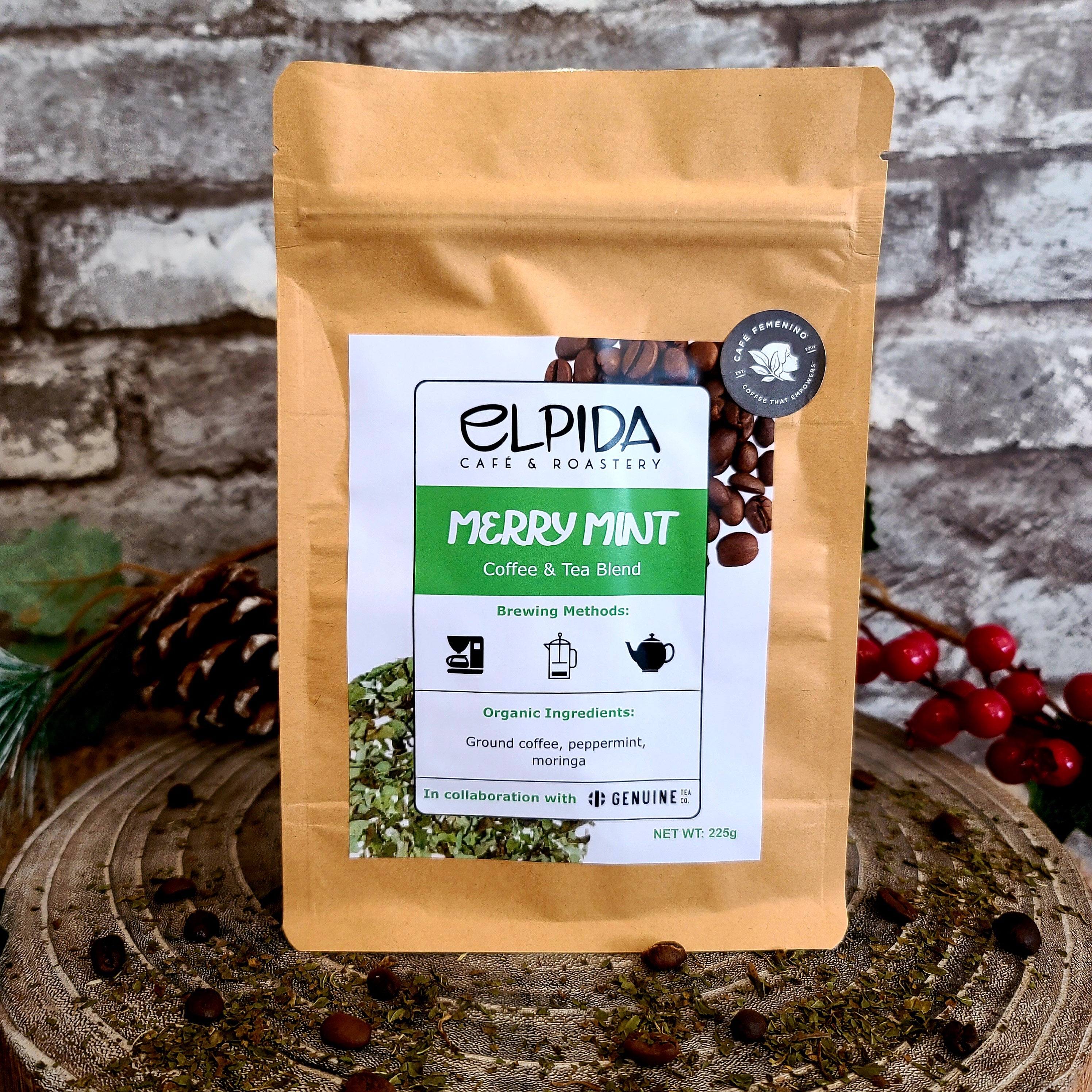 Merry Mint Coffee & Tea Blend