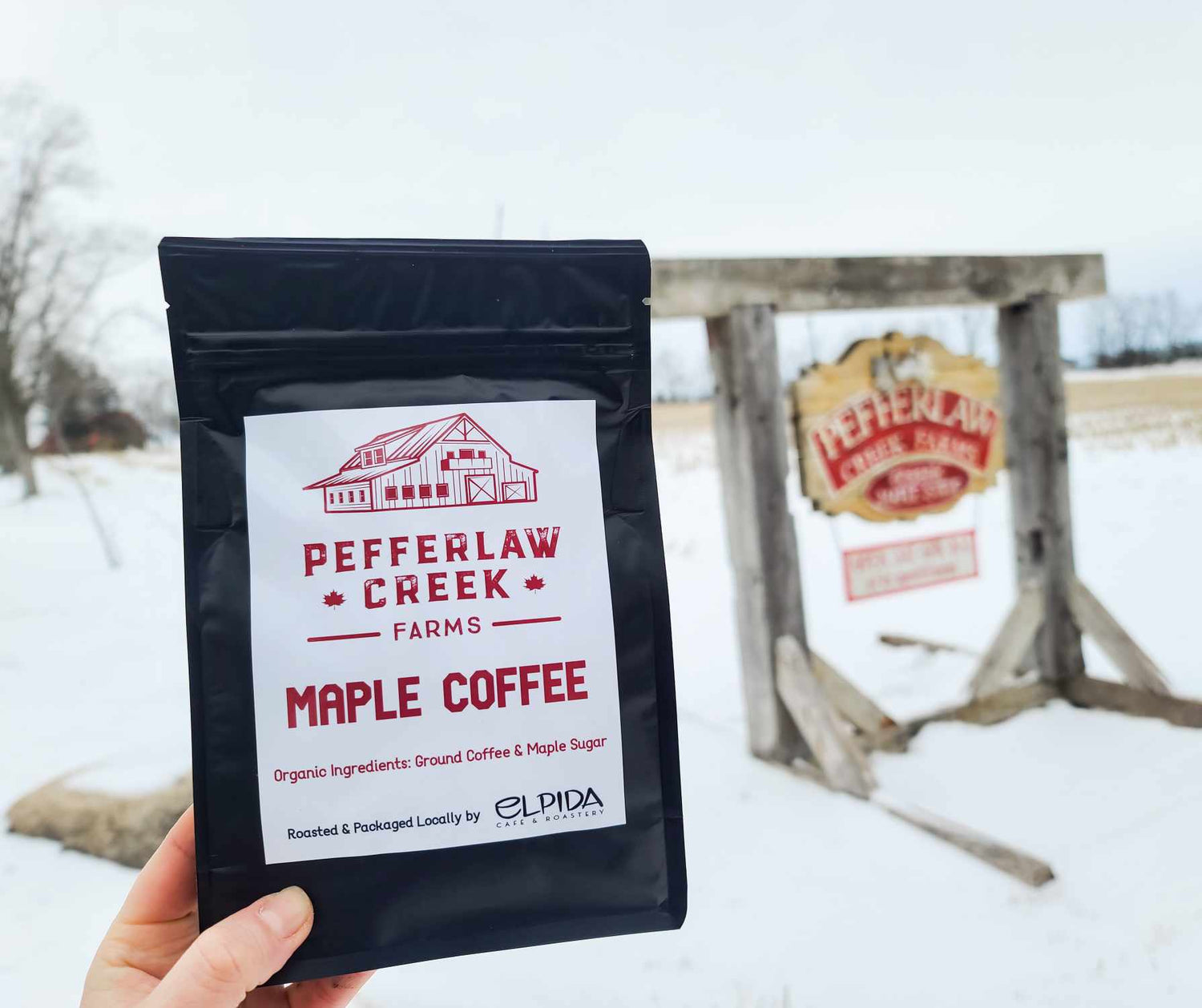 Pefferlaw Creek Maple Infused Coffee