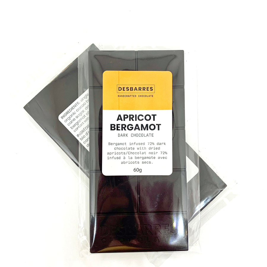 Apricot Bergamot (Small Batch Craft Chocolate Bar)