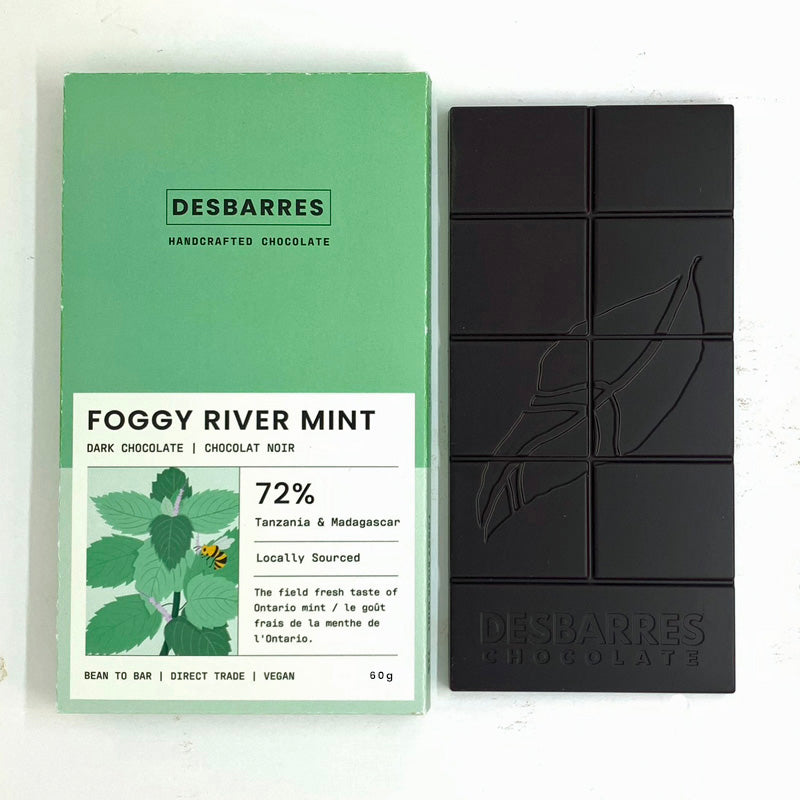 Foggy River Mint (Small Batch Craft Chocolate Bar)