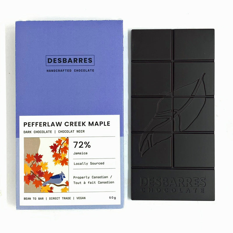 Pefferlaw Creek Maple (Small Batch Craft Chocolate Bar)