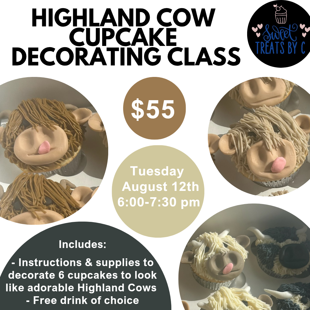 NEW DATE Cupcake Decorating Class