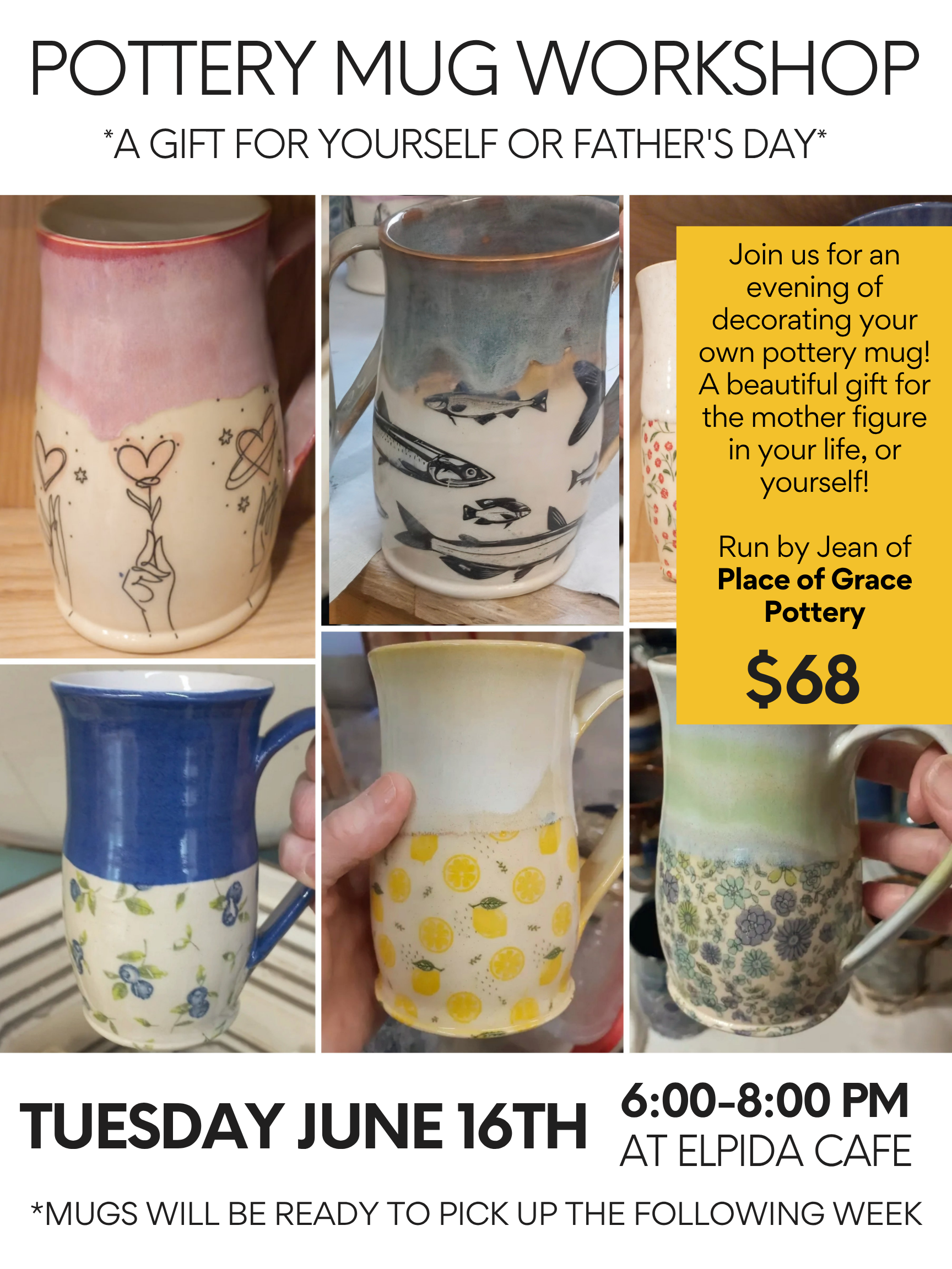 Pottery Mug Workshop