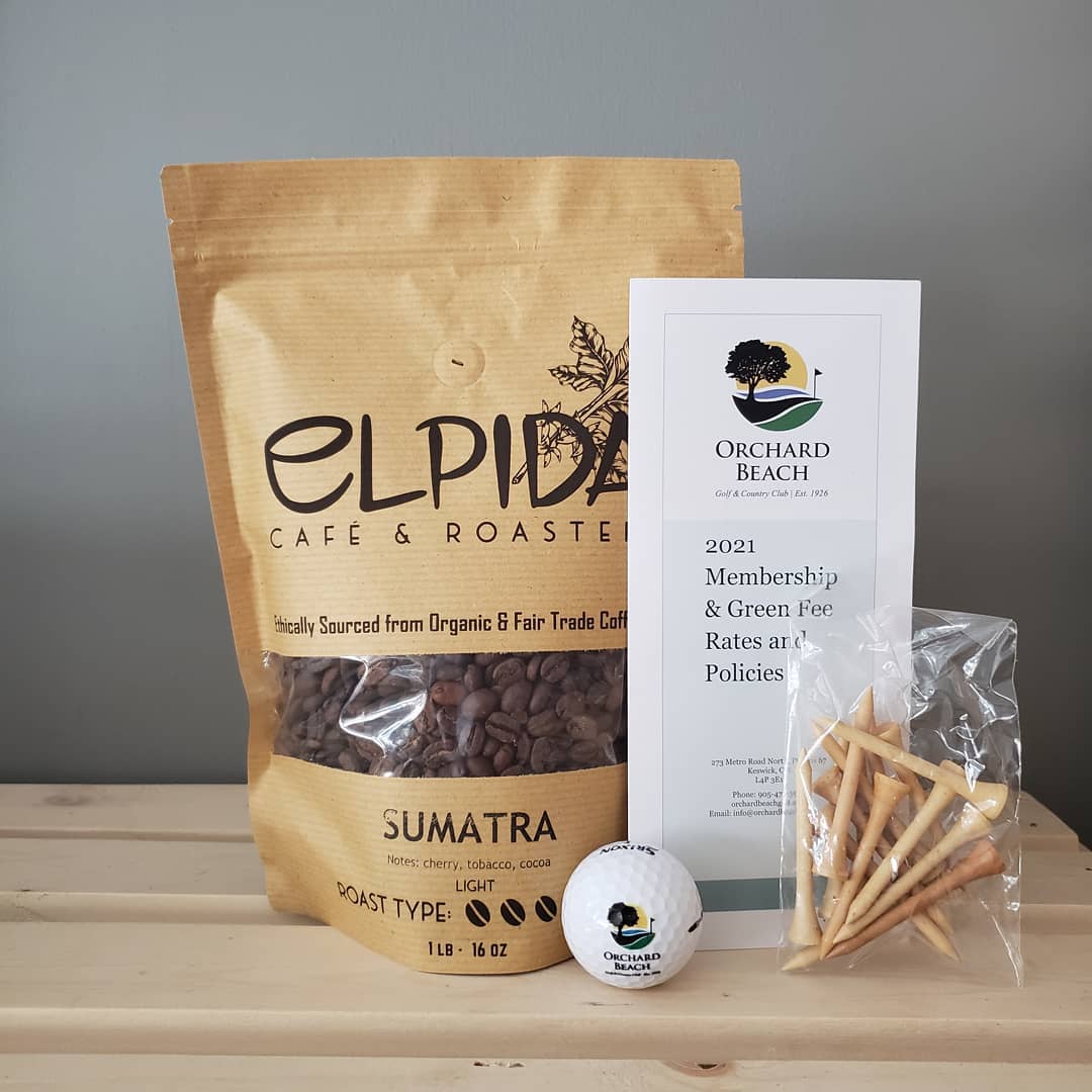 Coffee &amp; Golf Gift Basket